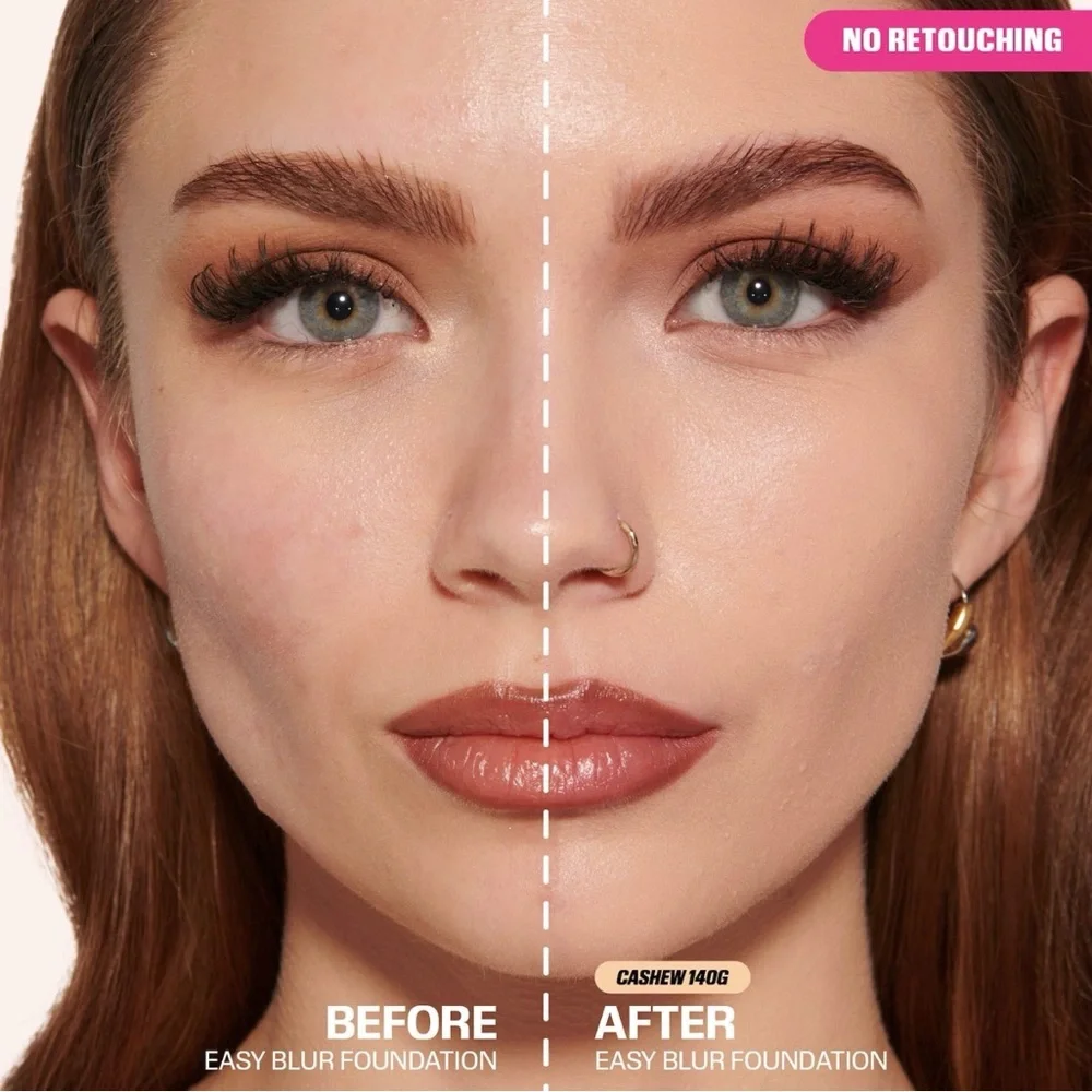Huda Beauty Easy Blur Foundation - Cashew 140G